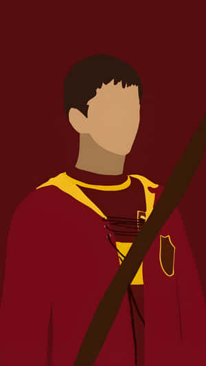 Oliver Wood Quidditch Captain Wallpaper