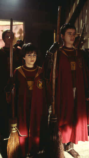 Oliver Wood Quidditch Captain Wallpaper