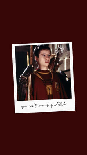 Oliver Wood Quidditch Captain Wallpaper
