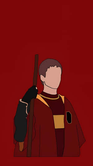 Oliver Wood Quidditch Captain Wallpaper