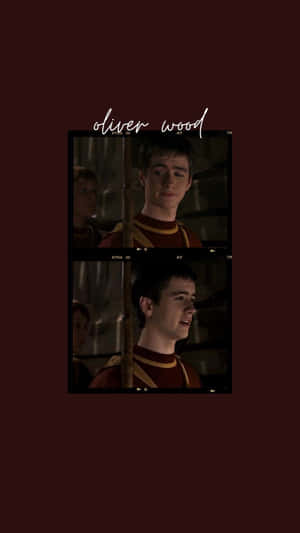 Oliver Wood Quidditch Captain Wallpaper