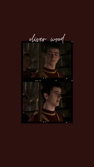 Oliver Wood Quidditch Captain Wallpaper