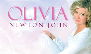 Olivia Newton John In Dreamy Abstract Background Wallpaper