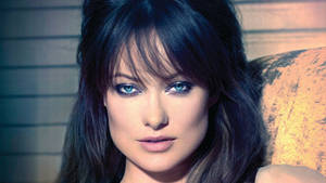 Olivia Wilde Face Wallpaper