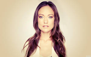 Olivia Wilde Sepia Wallpaper