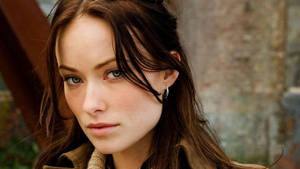 Olivia Wilde Serious Face Wallpaper