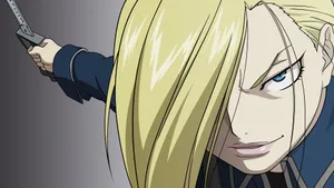Olivier Mira Armstrong In Action Wallpaper