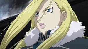 Olivier Mira Armstrong In Action Wallpaper