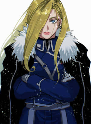 Olivier Mira Armstrong In Action Wallpaper