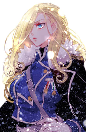 Olivier Mira Armstrong In Command Wallpaper