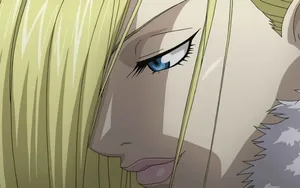 Olivier Mira Armstrong Stands Tall In The Snow And Ice Wallpaper