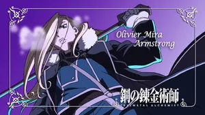 Olivier Mira Armstrong, The Ice Queen Of Fort Briggs Wallpaper
