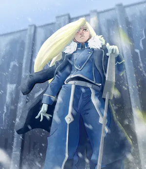 Olivier Mira Armstrong, The Ice Queen Of Fort Briggs Wallpaper