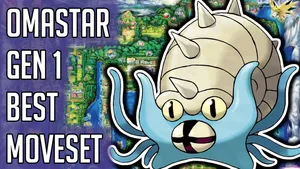 Omastar The Fossil Pokémon Wallpaper