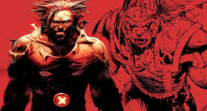 Omega Red: The Menacing Mutant Wallpaper
