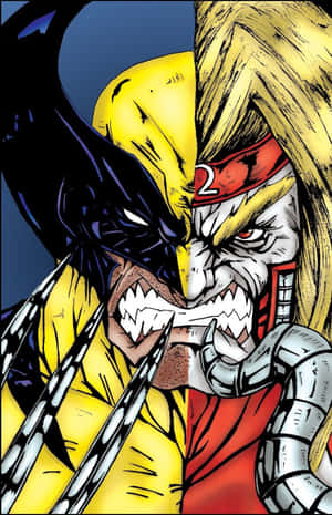 Omega Red: The Ultimate Marvel Supervillain Wallpaper