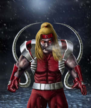 Omega Red Unleashed In Action Wallpaper