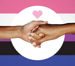 Omnisexual Holding Hands Wallpaper