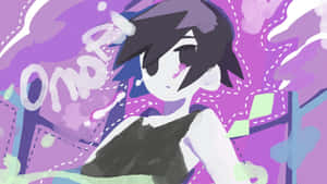 Omori Pfp Crying Large Tears Wallpaper