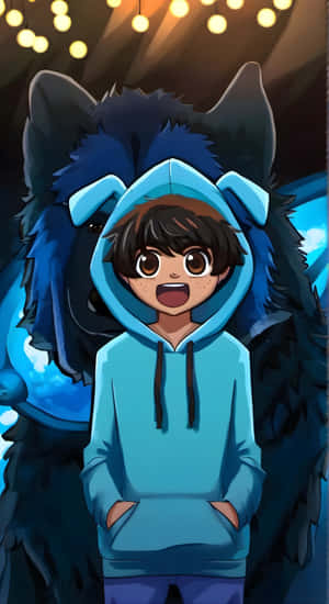 Omz Anime Character Hoodie Wallpaper