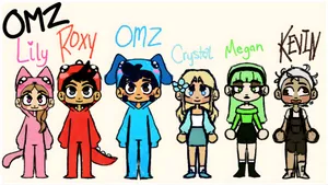 Omz Characters Overview Wallpaper