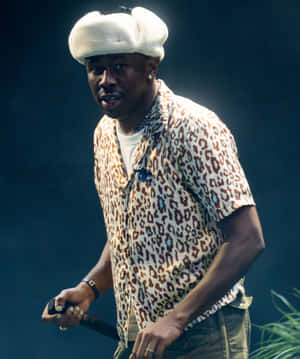 On-stage Tyler The Creator Pfp Wallpaper