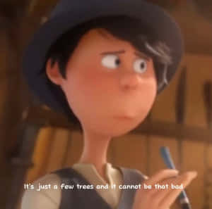 Onceler Contemplating Deforestation Wallpaper