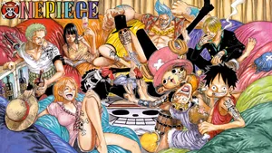 One Piece Anime Relaxing Pirates Wallpaper