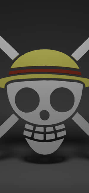 One Piece Anime Skull Logo Wallpaper Wallpaper