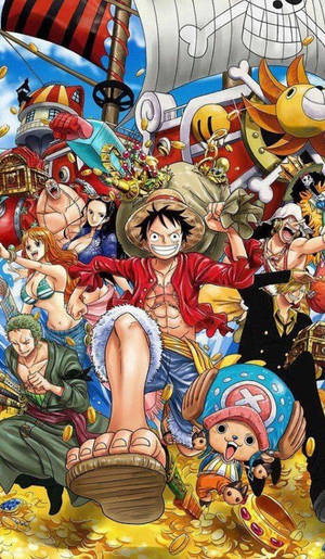 One Piece Art Iphone Wallpaper