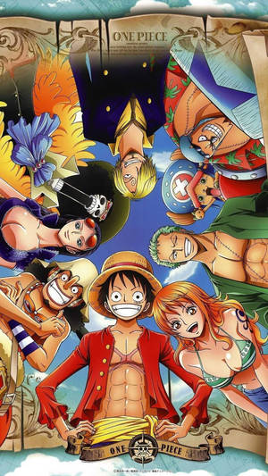 One Piece Characters Iphone Wallpaper