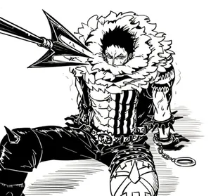 One Piece: Charlotte Katakuri In Action Wallpaper