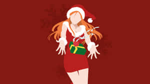 One Piece Christmas Santa Costume Wallpaper