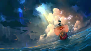 One Piece Cool Pirate Ship Wallpaper