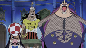 One Piece Hogbackand Moria Wallpaper