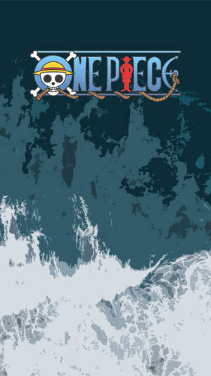 One Piece Logo Ocean Wallpaper