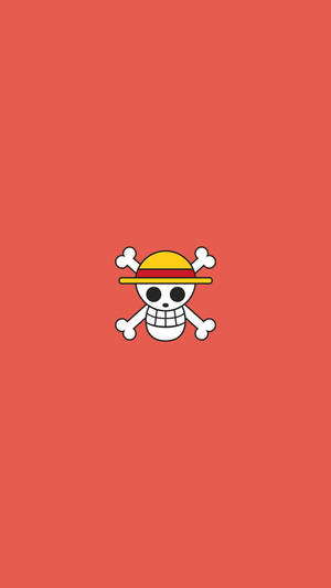 One Piece Logo Red Wallpaper