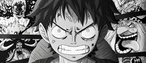 One Piece Manga Adventure - Luffy And Crew Wallpaper