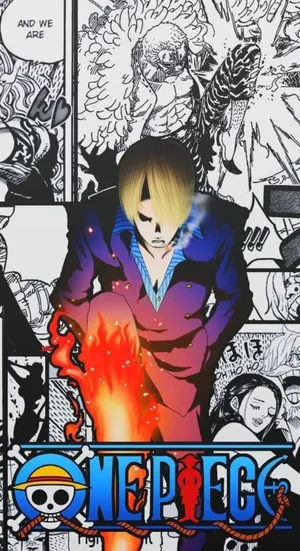 One Piece Manga Crew Adventure Wallpaper