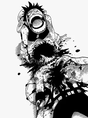 One Piece Manga - Luffy And Friends Ready For Adventure Wallpaper