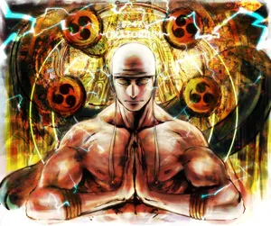 One Piece's Enel Unleashes His Powerful Lightning Attack Wallpaper