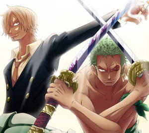 One Piece Sanji And Zoro Hd Wallpaper