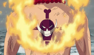 One Piece - The Heartbreaking Moment Of Ace's Death Wallpaper