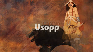 One Piece Usopp Abstract Paint Art Wallpaper