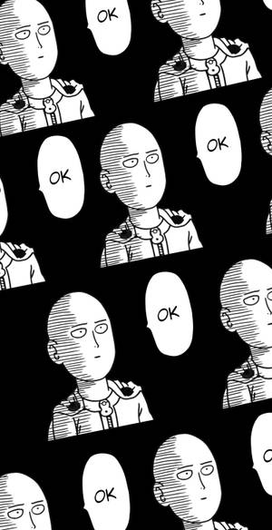 One Punch Man Manga Wallpaper