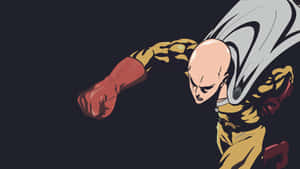 One Punch Man - Minimalist Artwork Wallpaper