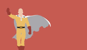 One Punch Man Minimalist Artwork Wallpaper