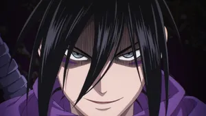 One Punch Man's Speed Of Sound Sonic In Action Wallpaper