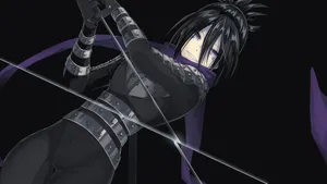 One Punch Man Sonic In Action Wallpaper