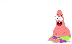 One Tooth Patrick Star Wallpaper